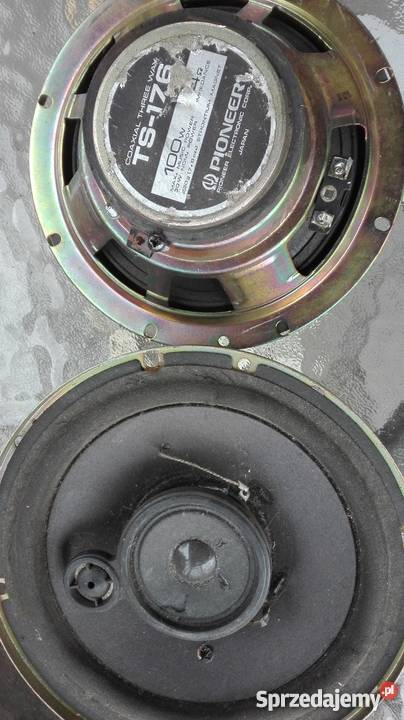 Głosniki samochodowe firmy Pionier i Gelhard Zbiersk
