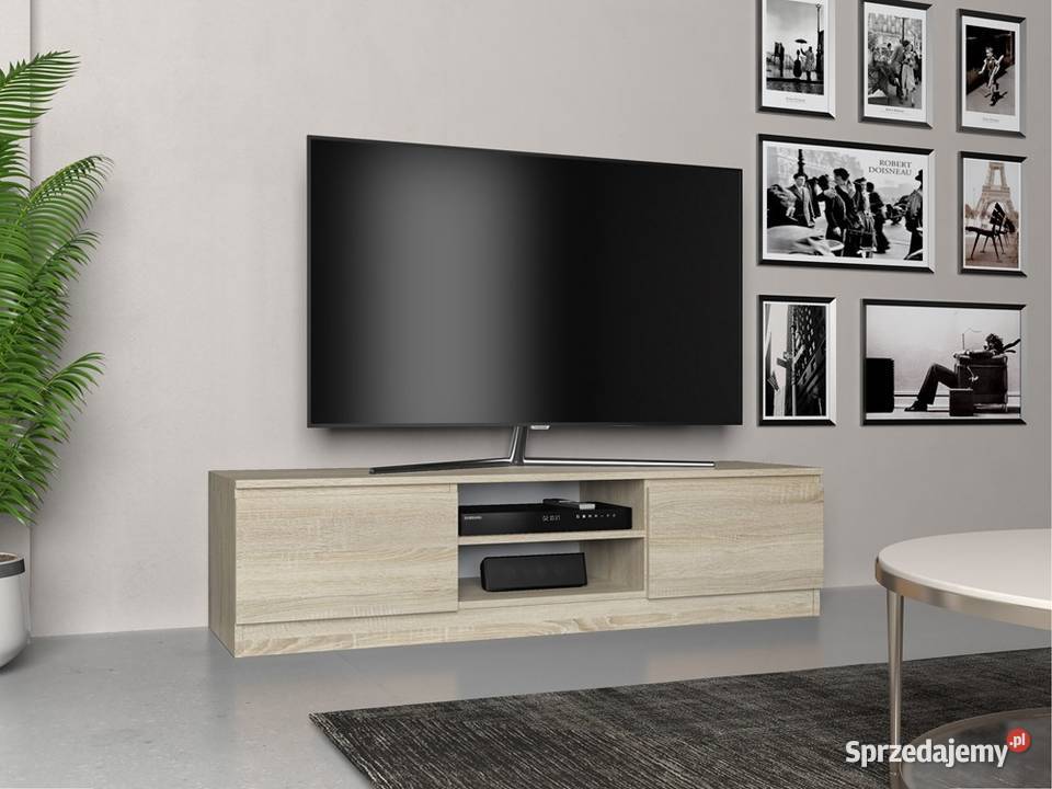 Stolik RTV Malwa 140 SONOMA 36cm