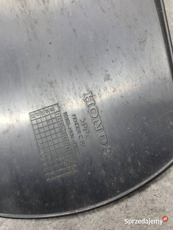 Honda CBR 650R CBR650R błotnik tył chlapacz