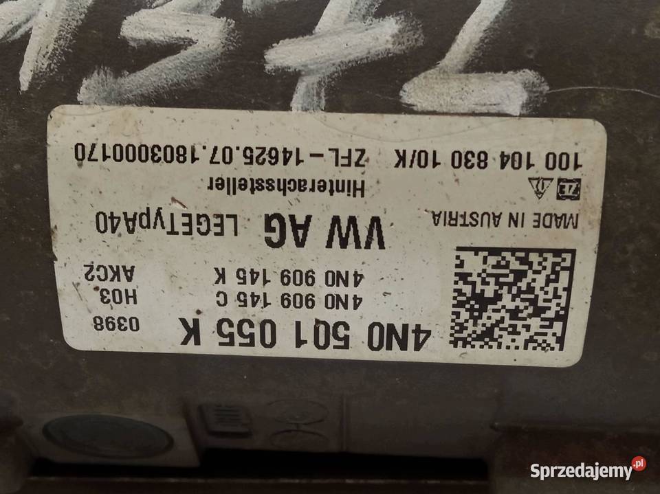 MAGLOWNICA OSI TYLNEJ 4K 4N0501055K Audi A7 II świętokrzyskie