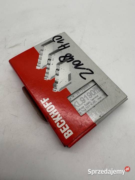 Beckhoff KL9190 Voltage Supply Terminal mazowieckie Warszawa