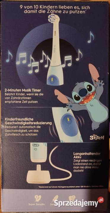 Elektryczna szczoteczka magnetyczna dzieci OralB łódzkie Lutomiersk