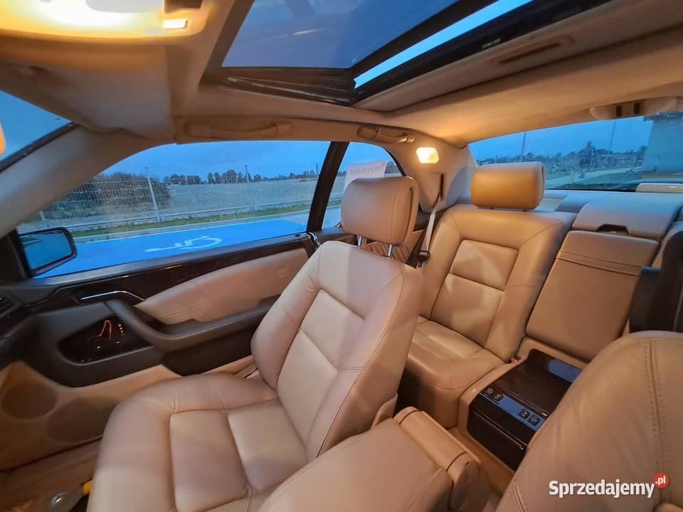 Mercedes W140 CL stara S clasa cupe Rok produkcji 1996 Wąbrzeźno