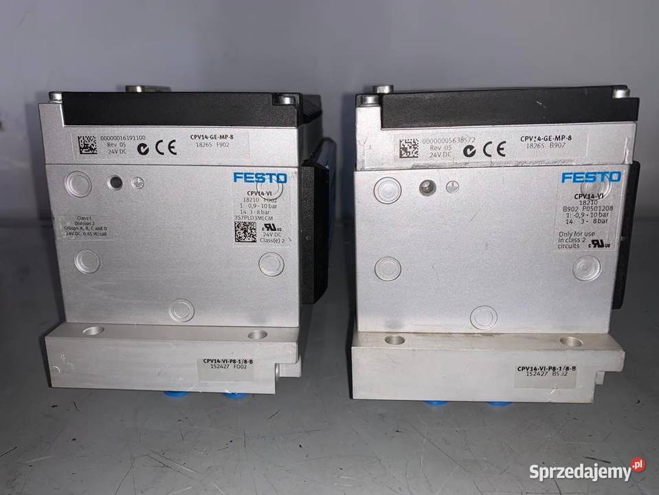 Festo 18210 CPV14VI Wyspa zaworowa 8x 161362 Instalacje Warszawa