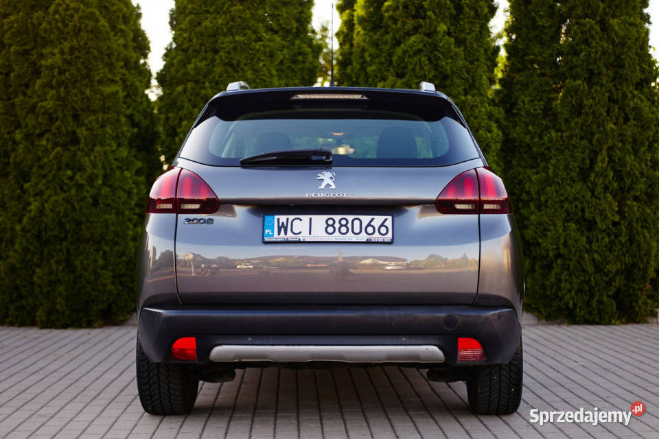 Peugeot 2008 16HDI100LiftNaviLedAllure I Zarejestrowany w Polsce Rzekuń