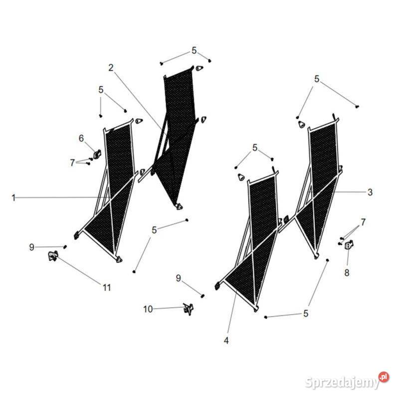 Siatka drzwi PL Segway Fugleman UT10E UT10X Crew Nowy Sącz