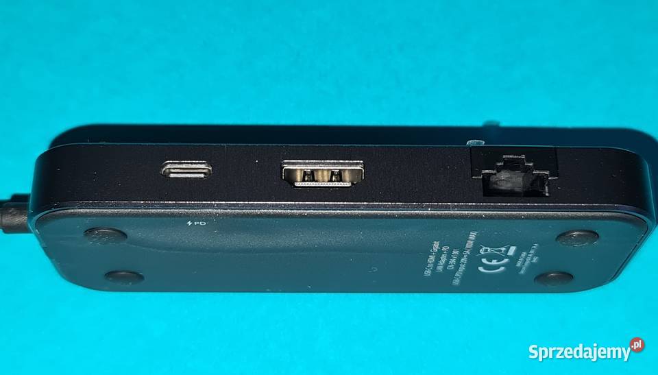 Sitecom Adapter Usb C HDMI Gigabit Lan PD Elektronika Warszawa