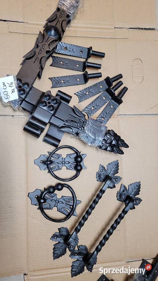 Zawias splatany kuty czarny zawias ozdobny do małopolskie Myślenice