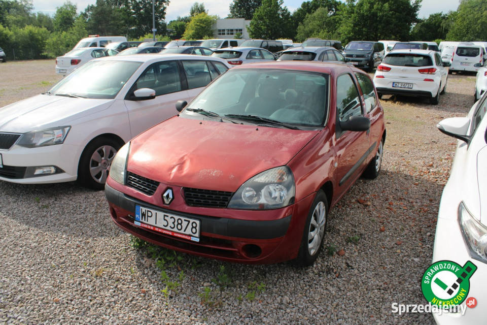 Renault Clio klimatyzacja elszyby lusterka II VAT marża Warszawa sprzedam
