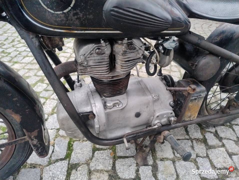 Simson awo turist 1953 avo awtowelo Stoczek Łukowski