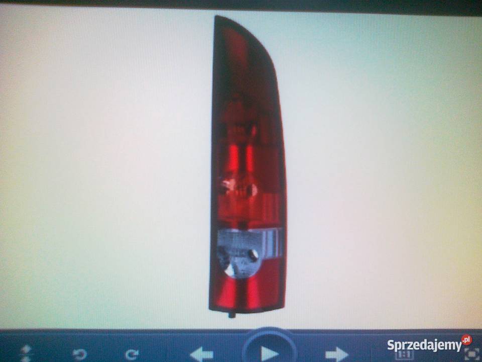 RENAULT KANGOO 03 LAMPA TYŁ PR Z KLAPĄ NOWA Pruszków