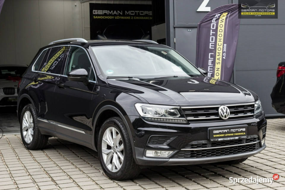 Volkswagen Tiguan Ledy 4x4 Head Up DSG Kamera elektrochrom. lusterko wst. Tiguan Dębogórze