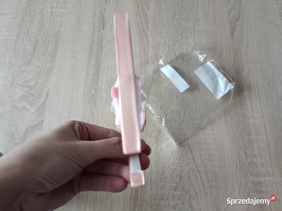 Opaska na włosy kwiaty kremowy