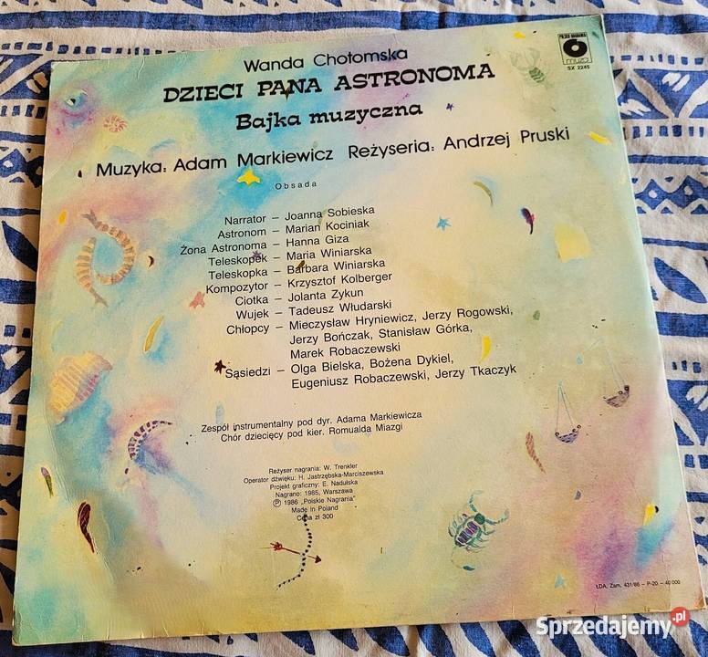 Dzieci Pana Astronoma płyta winylowa z roku 1986