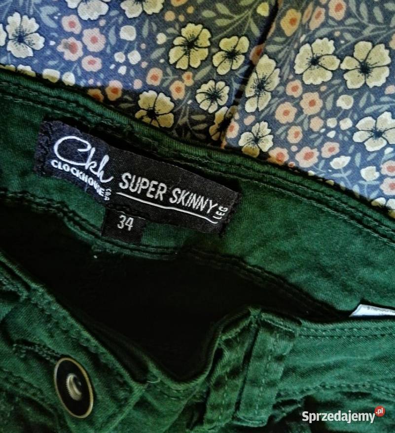 CA spodnie materiałowe zwężane rurki skinny miły Leszno