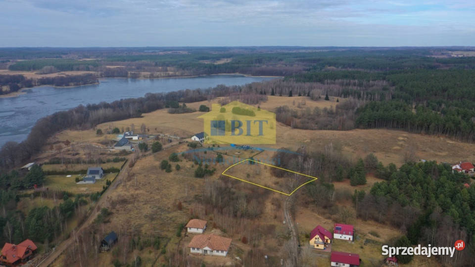 Działka 3412 m2 Jeziorem Krosino Sprzedaż Sprzedaż Głęboczek