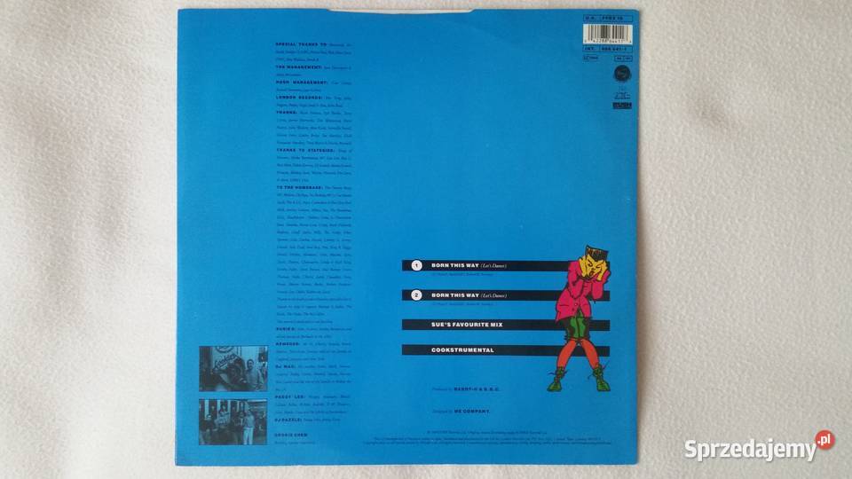 Cookie Crew BORN THIS WAY Lets Dance Maxi single Puławy