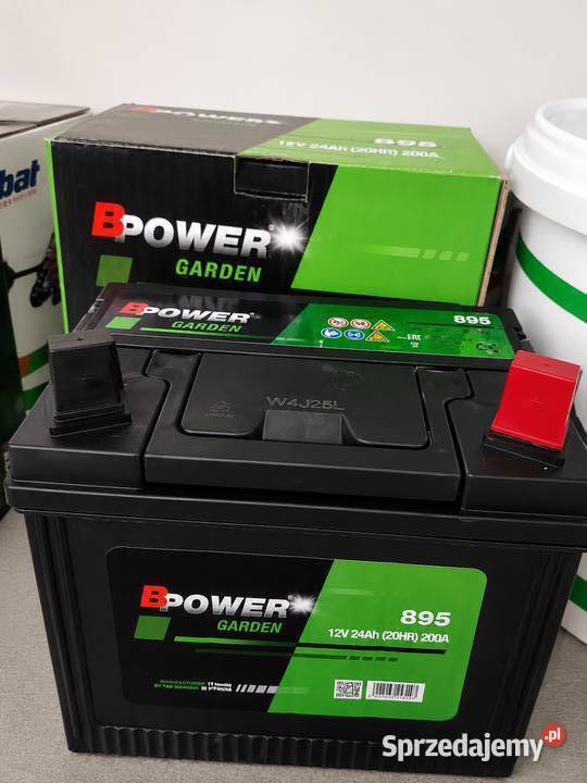 Akumulator BPOWER GARDEN 895 12V 24Ah 200A nowy mazowieckie Siedlce sprzedam