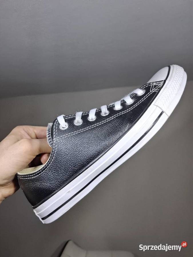 Converse 42 All Star skórzane trampki czarne Kraków sprzedam