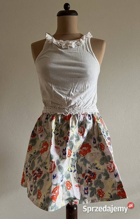 PEPE JEANS LONDON sukienka kwiaty r S