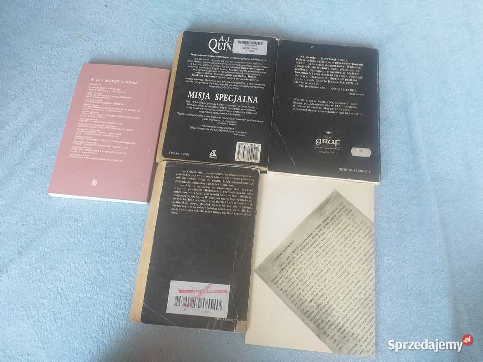 mix zestaw pakiet Sejm Misja Morderstwo diabłem Sandomierz