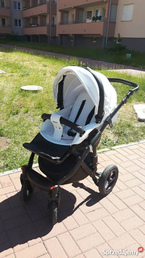 Wózek Adamex Barletta Deluxe Ekoskóra 2w1 Zielona Góra