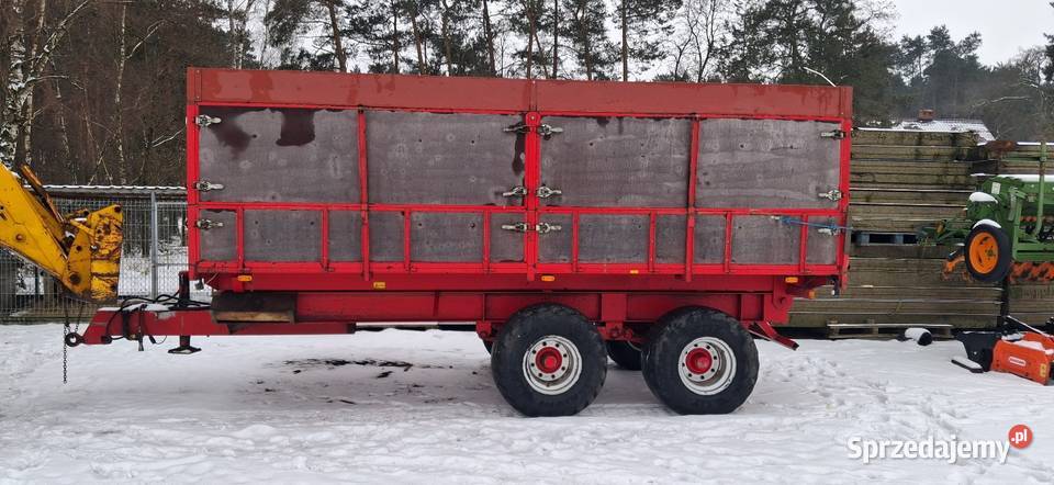 Przyczepa wywrotka tandem skorupa Kępno