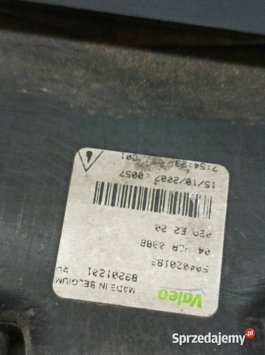 LAMPA PRZÓD PRAWA 07R 89201201 Iveco Stralis