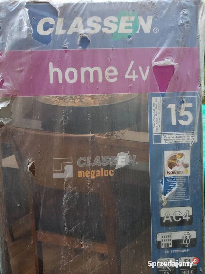 Panele podłogowe Classen AC4 brąz fuga 7 mm 5 m2 zachodniopomorskie Pyrzyce