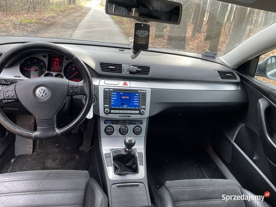 Vw passat b6 20 tdi 170 koni navi skóra full bez Rok produkcji 2007 Busko-Zdrój