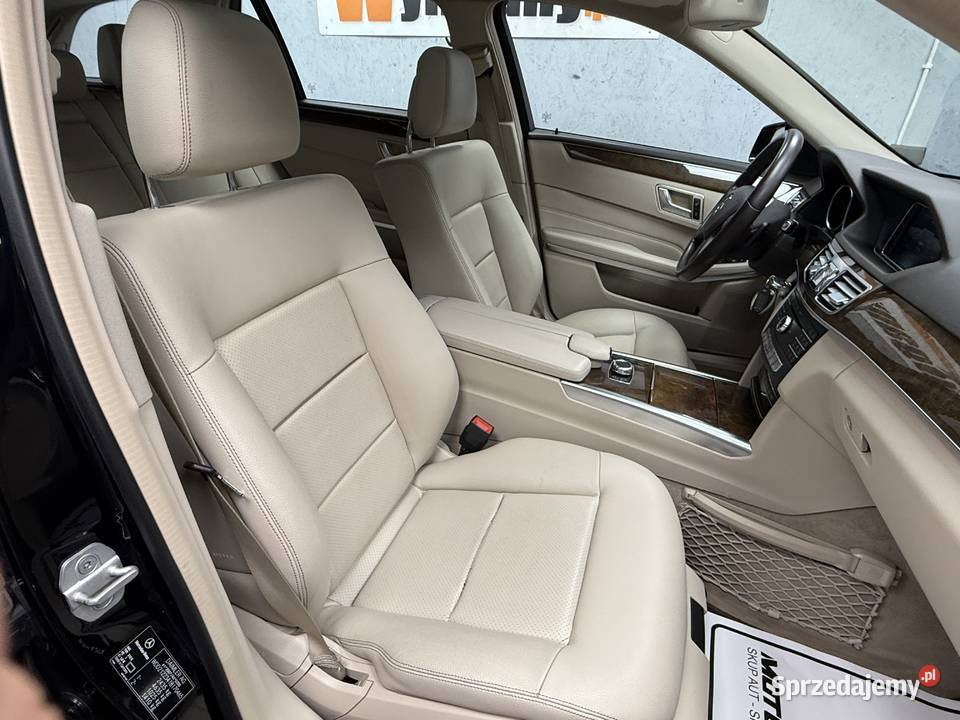 Mercedes E200 LIFT Jasna skóra 18 automa 1796cm3 Klasa E Poznań
