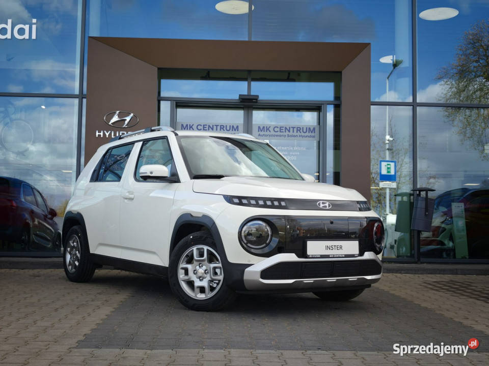 Hyundai Inster Moc 115 Bateria 49 kWh wersja aluminiowe felgi łódzkie Piotrków Trybunalski