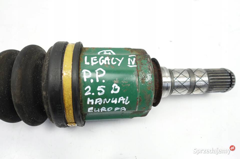 Subaru Legacy IV 25 PRZEDNIA KA prawa osobowe