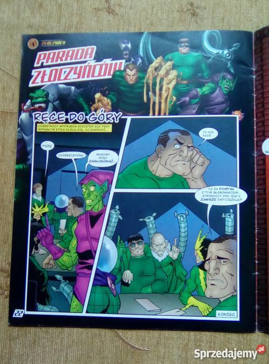 SPIDERMAN BOHATEROWIE I ZŁOCZYŃCY 2 miękka sprzedam