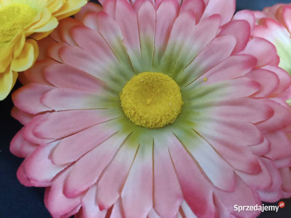 kwiaty sztuczne GERBERA VIP 2023 różne kolory Siewierz