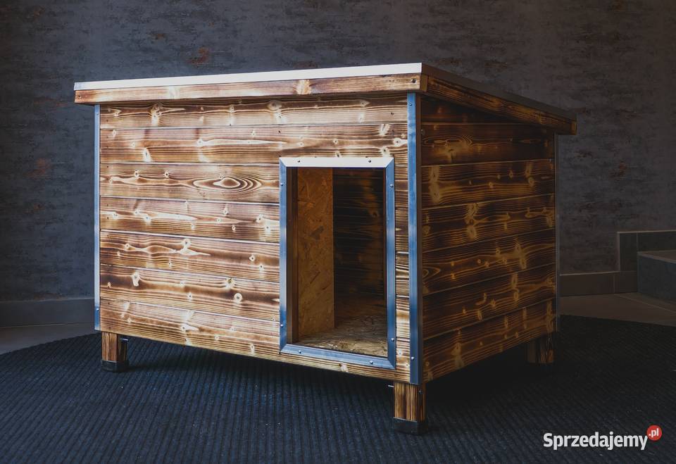 Buda psa ROCKY 3 drewno opalane Trzemeśnia