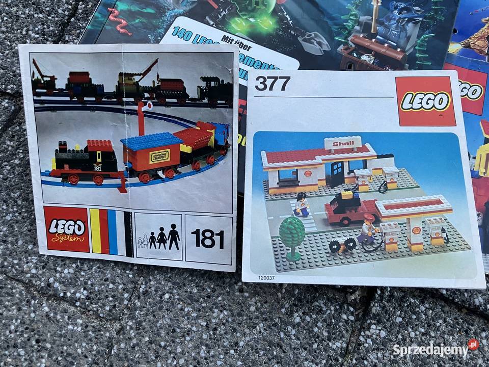 CAŁOŚĆ stare katalogi LEGO System Legoland Kraków