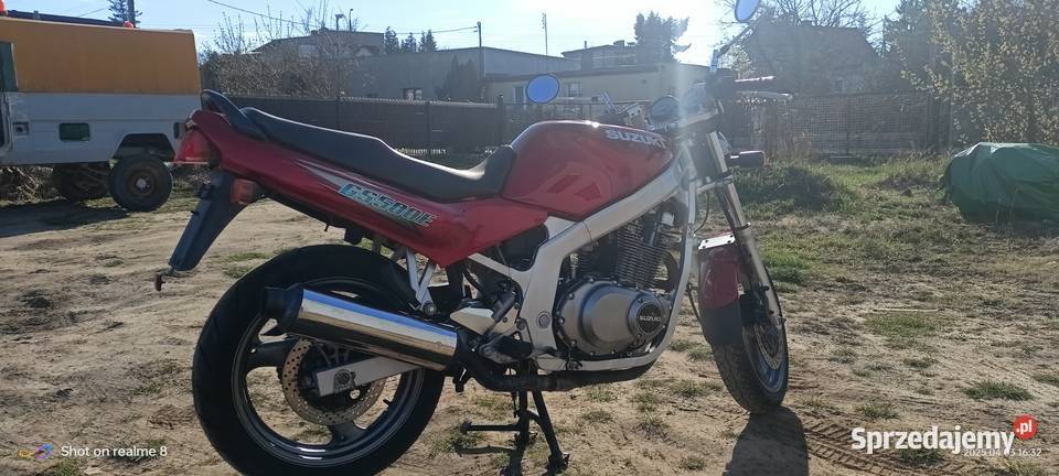 Suzuki GS 500 turystyczny Motoryzacja Tarnowskie Góry