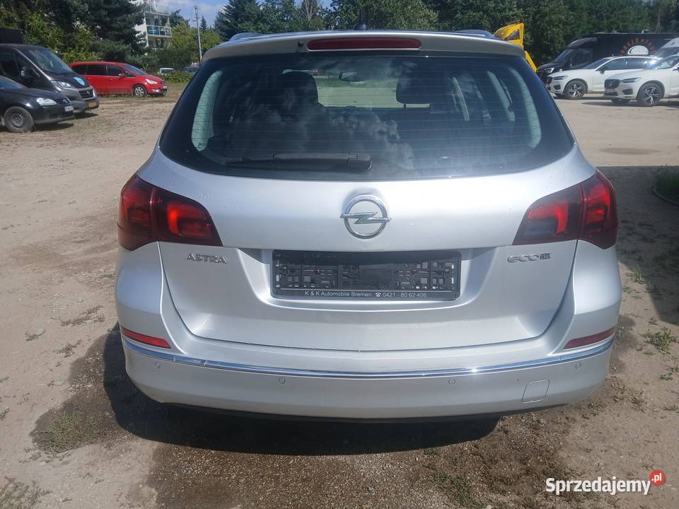 Kompletny przód Opel Astra J Lift 2015 Wrocław sprzedam