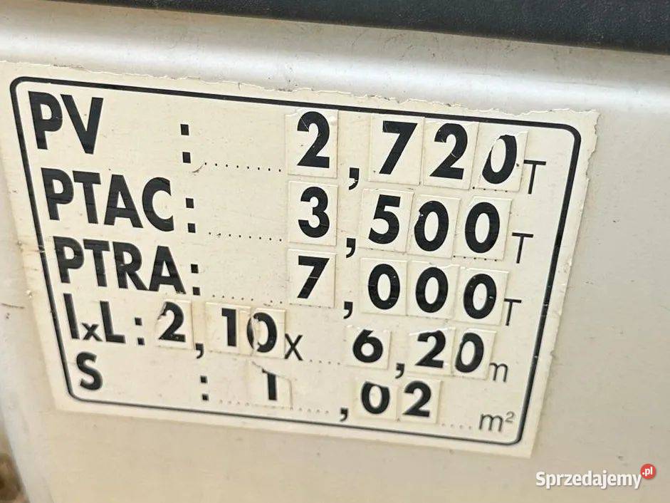 VW CRAFTER 20 TDI Wywrotka Kiper Klimatyzacja Tymowa