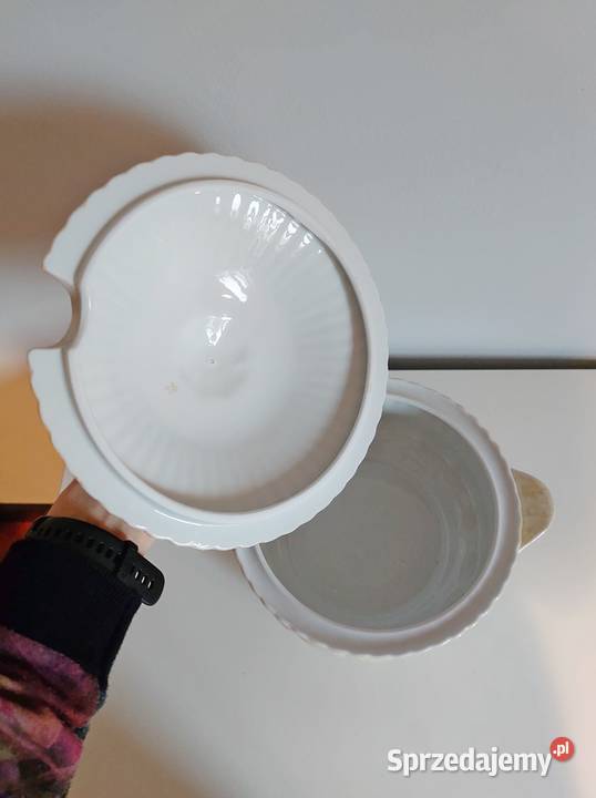 porcelanowa waza Chodzież porcelana perłowa Poznań