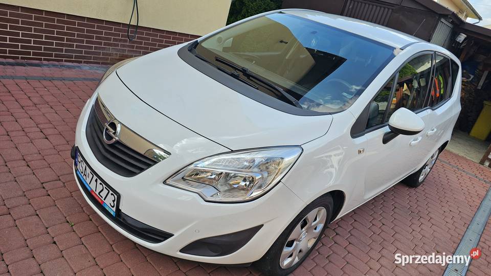 Opel Meriva 17CDTI 110 2011r biała perła met Rej podkarpackie Zarszyn sprzedam