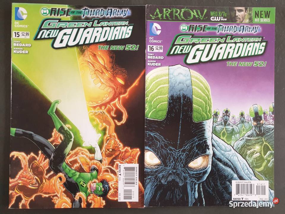 Green Lantern Guardians 19 komiksów DC USA Komiksy Gdynia