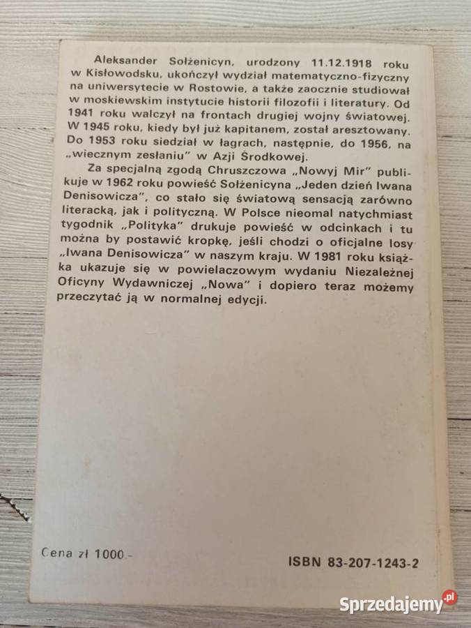 Jeden Dzień Iwana Denisowicza Aleksander śląskie Bielsko-Biała