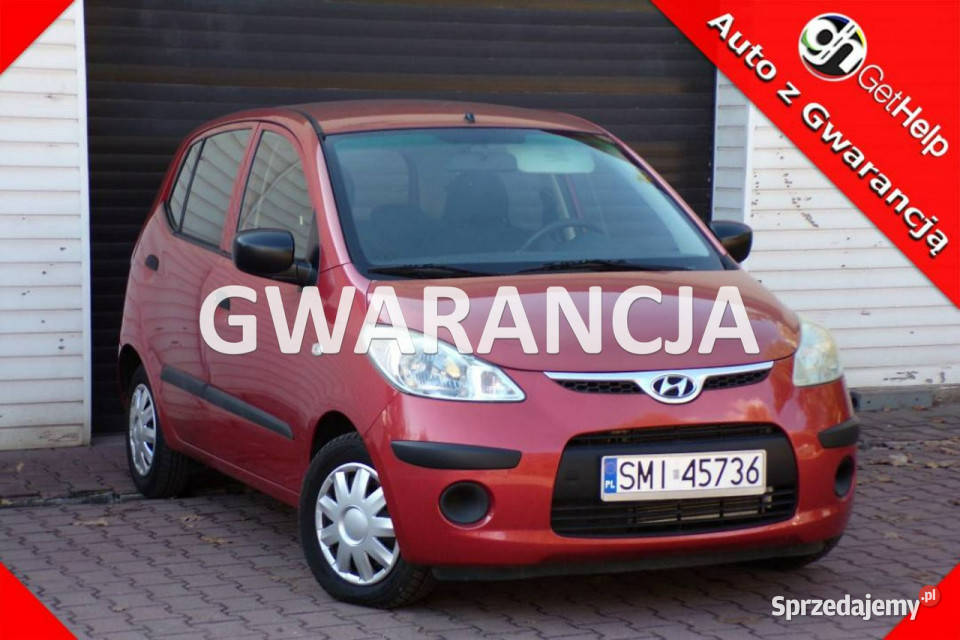 Hyundai i10 Klimatyzacja Gwarancja 2009r 11 67 I benzyna Mikołów