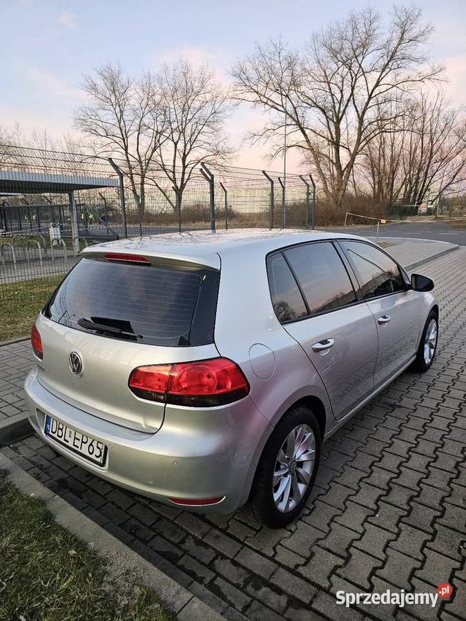 VW GOLF 6 20 110 5 BIEGÓW HISTORIA CEPIK ŁADNY aluminiowe felgi Lubin sprzedam