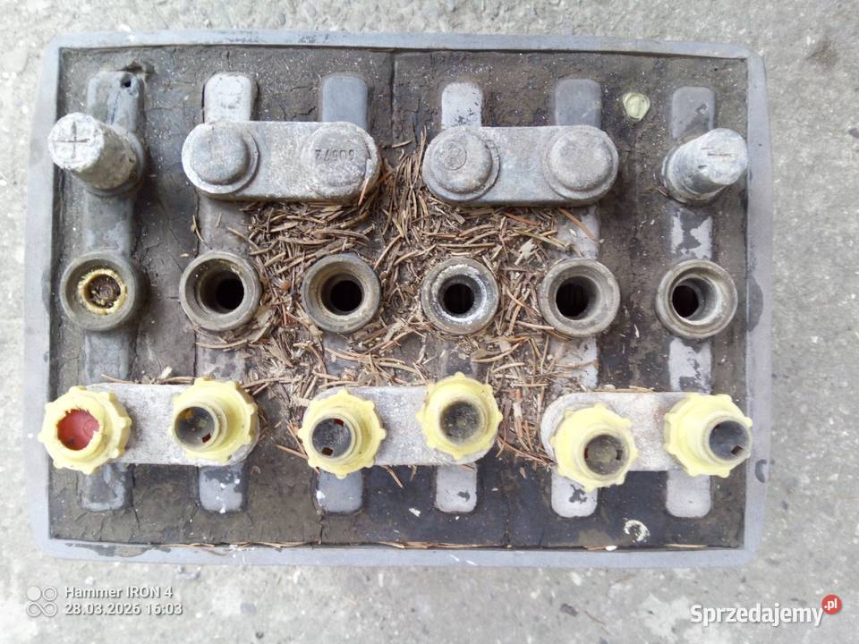 Akumulator stary ALCO że6SD42 12V 42Ah Fiat 125p Przemyśl sprzedam