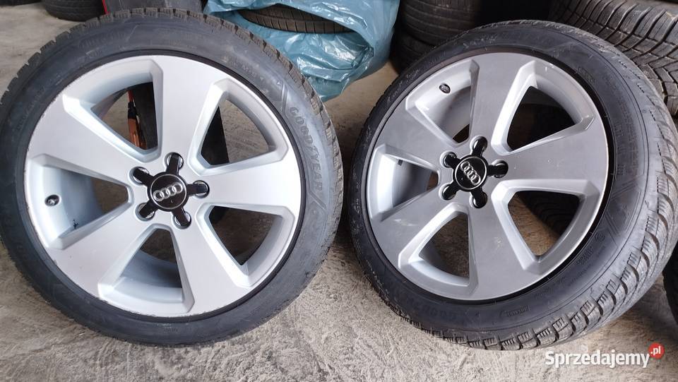Alufelgi Audi z oponami GOODYEAR 22545 R17