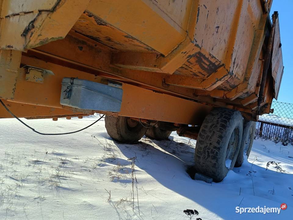 Przyczepa skorupowa rolland 12t Łomża
