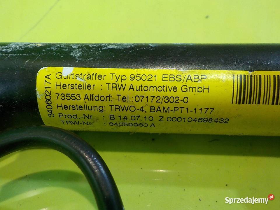 ALFA ROMEO GIULIETTA 11r 5D pas bezpieczenstwa osobowe